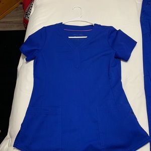 Purple label yoga brand scrub set